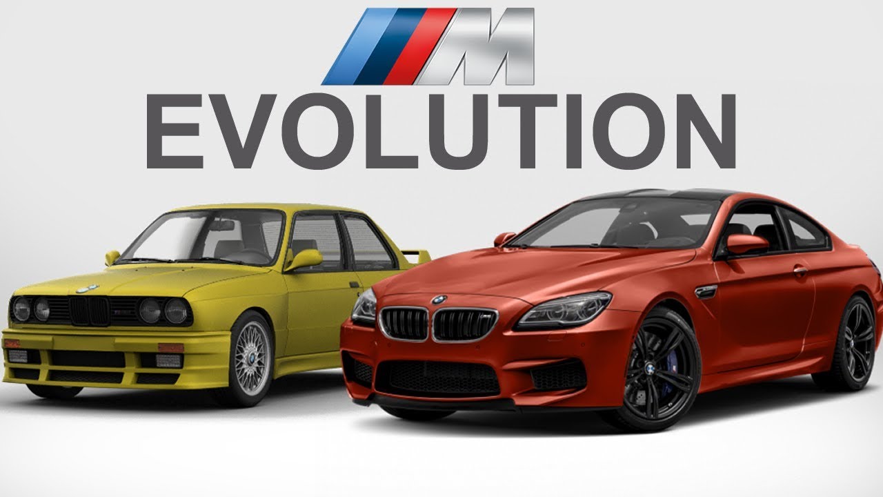 Evolution of the BMW M-Series (from 1978 - 2019)