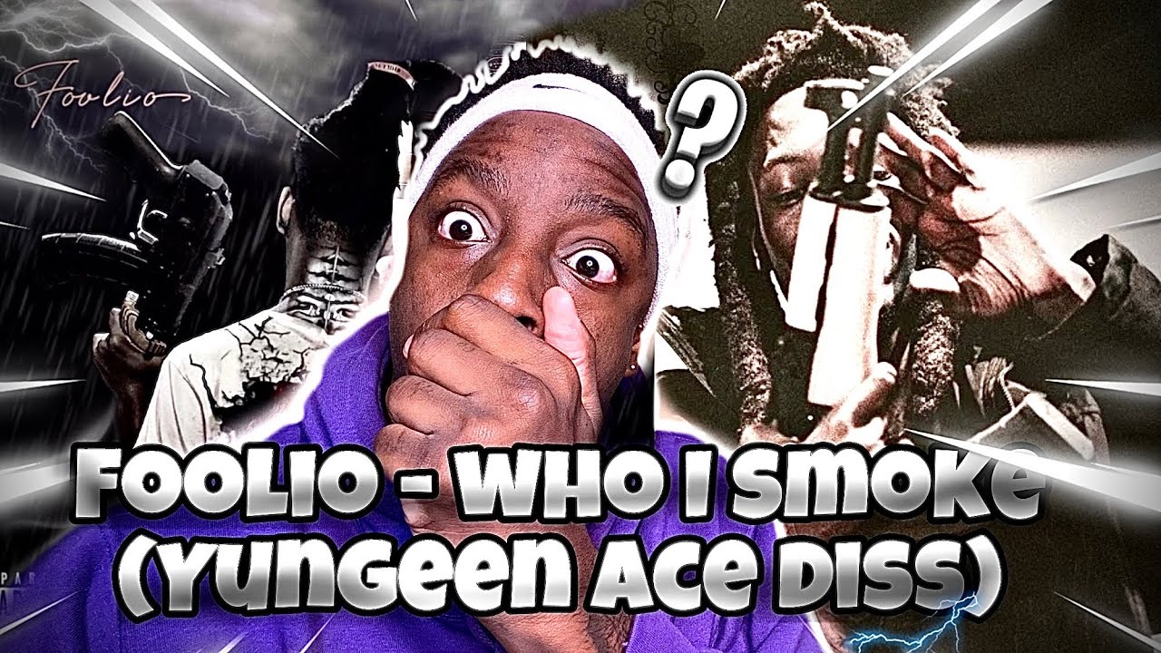 FOOLIO TOOK IT TO THE NEXT LEVEL!!! Foolio - Who I Smoke (REACTION)