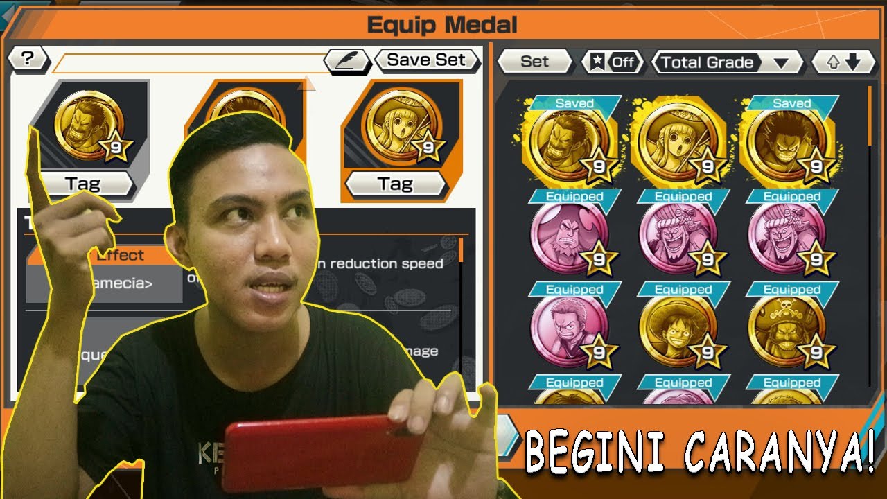 2 TRIK MENAIKAN MEDAL KE LEVEL 9 (ONE PIECE BOUNTY RUSH)