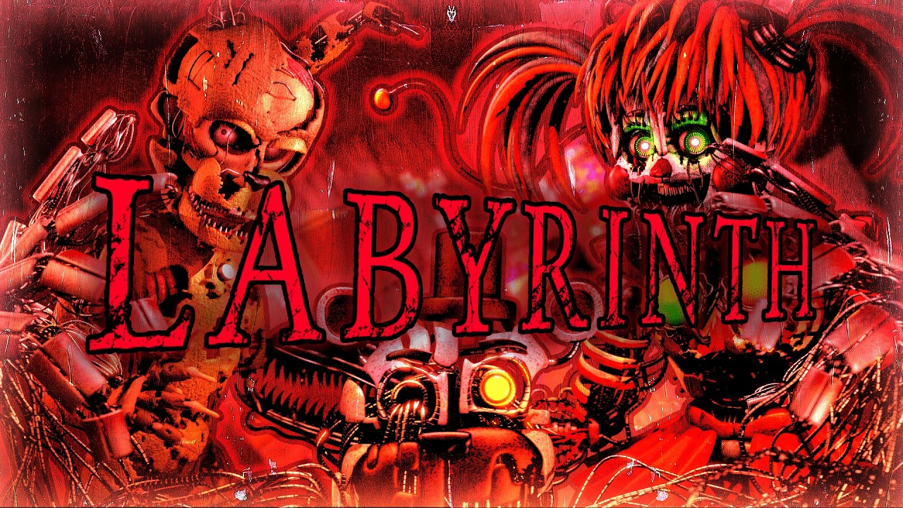 LABYRINTH - MORTIS but it's FNaF 6 | Step Right Up: Adventure Isle [FNF Mods] (FAITH)
