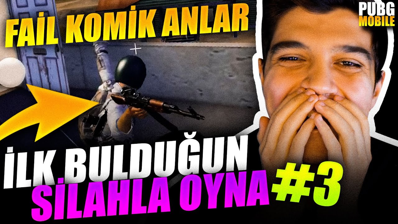 İLK BULDUĞUN SİLAHLA OYNA!! (FAİLLER) | PUBG Mobile Challenge Gameplay