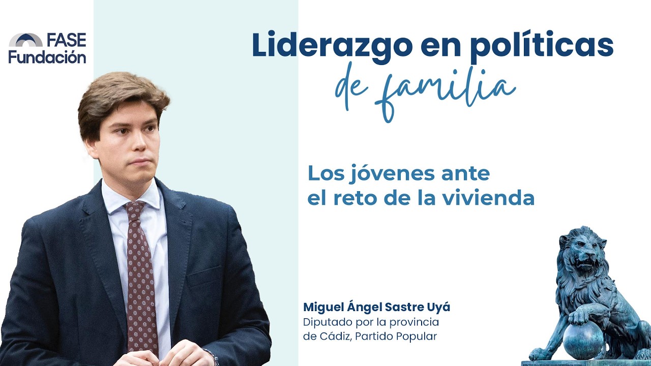 Los jóvenes ante el reto de la vivienda: Miguel Ángel Sastre Uyá