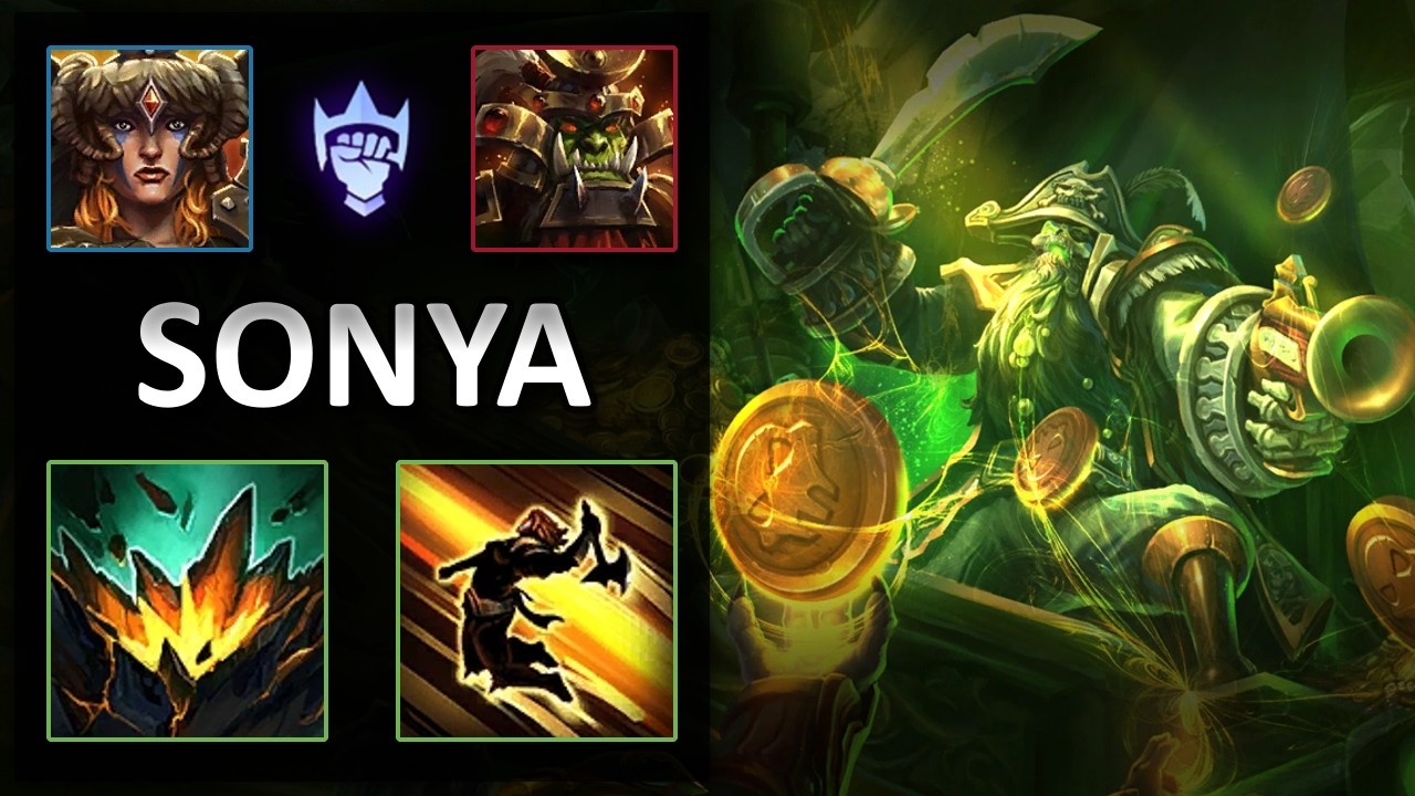 Sonya Leap vs Samuro | Blackheart's Bay | Heroes of the Storm Master Replay