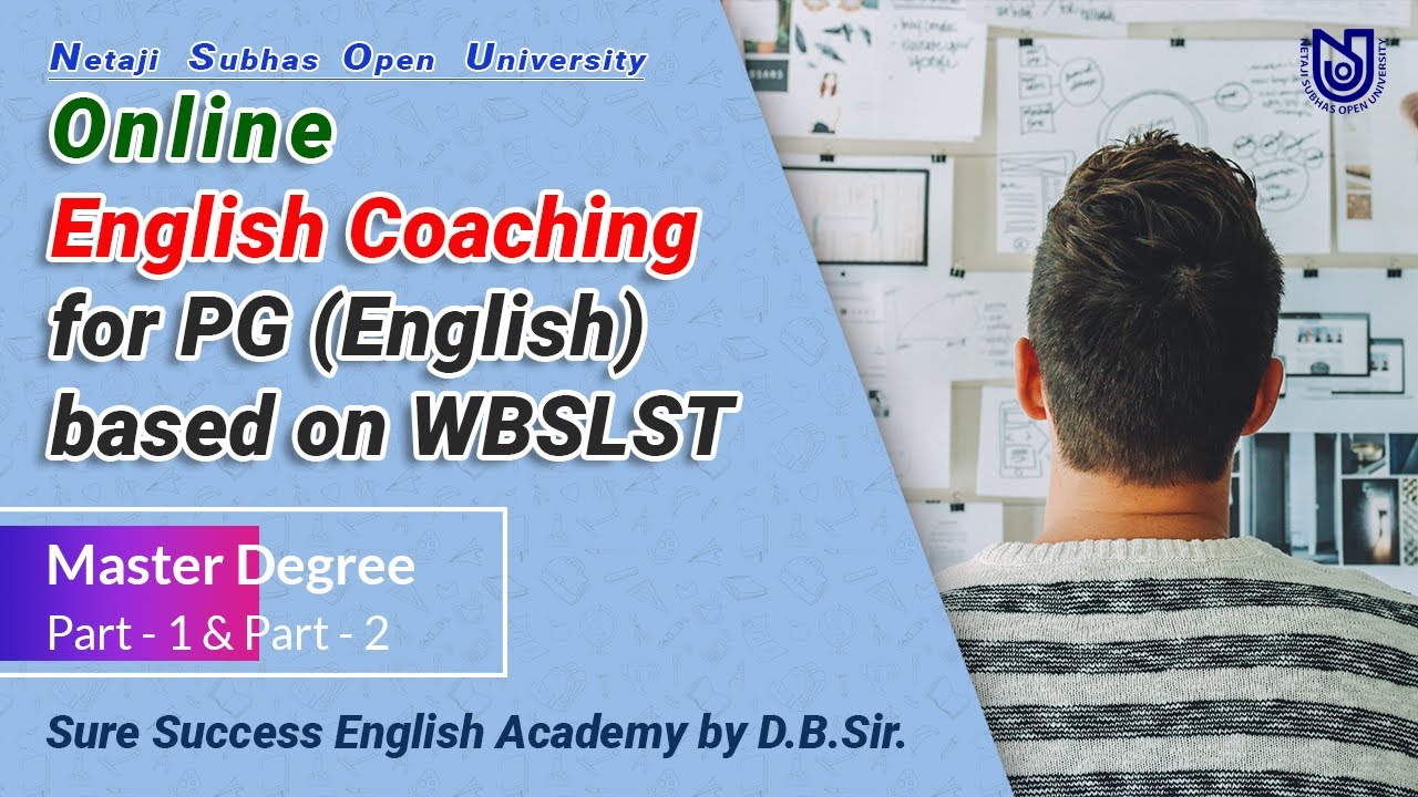 PG (English) Tuition for NSOU
