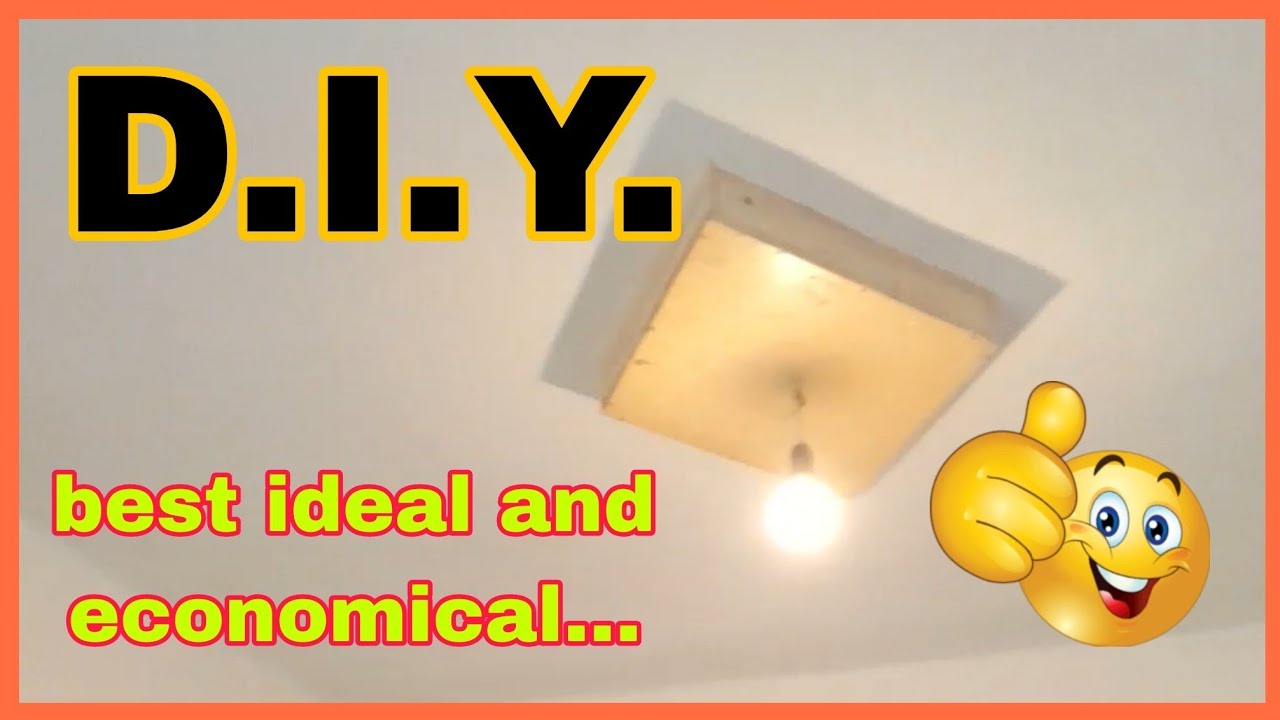 PART 1:D.I.Y.:Best idea for ceiling decor simple but beautiful...