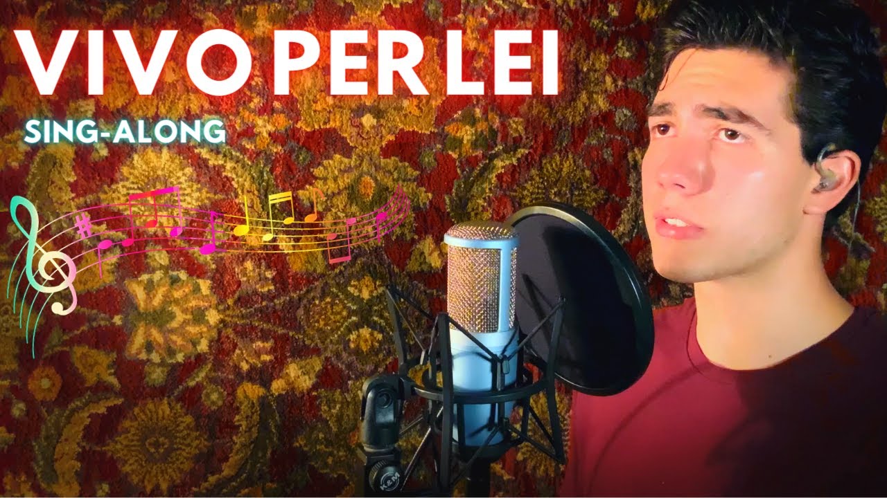 Vivo per lei -  Andrea Boccelli By Pablo daBari (Sing-Along) Cover