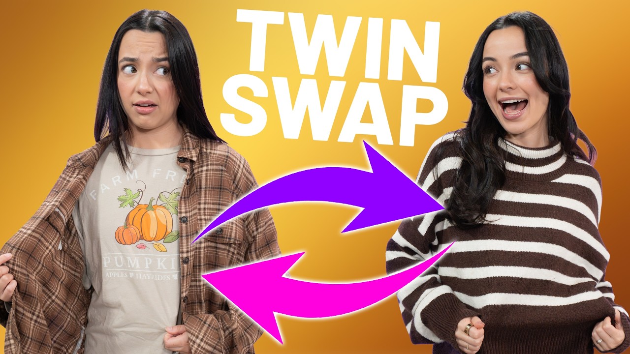 Fall Thrift Swap Picking Each Other’s Outfits!
