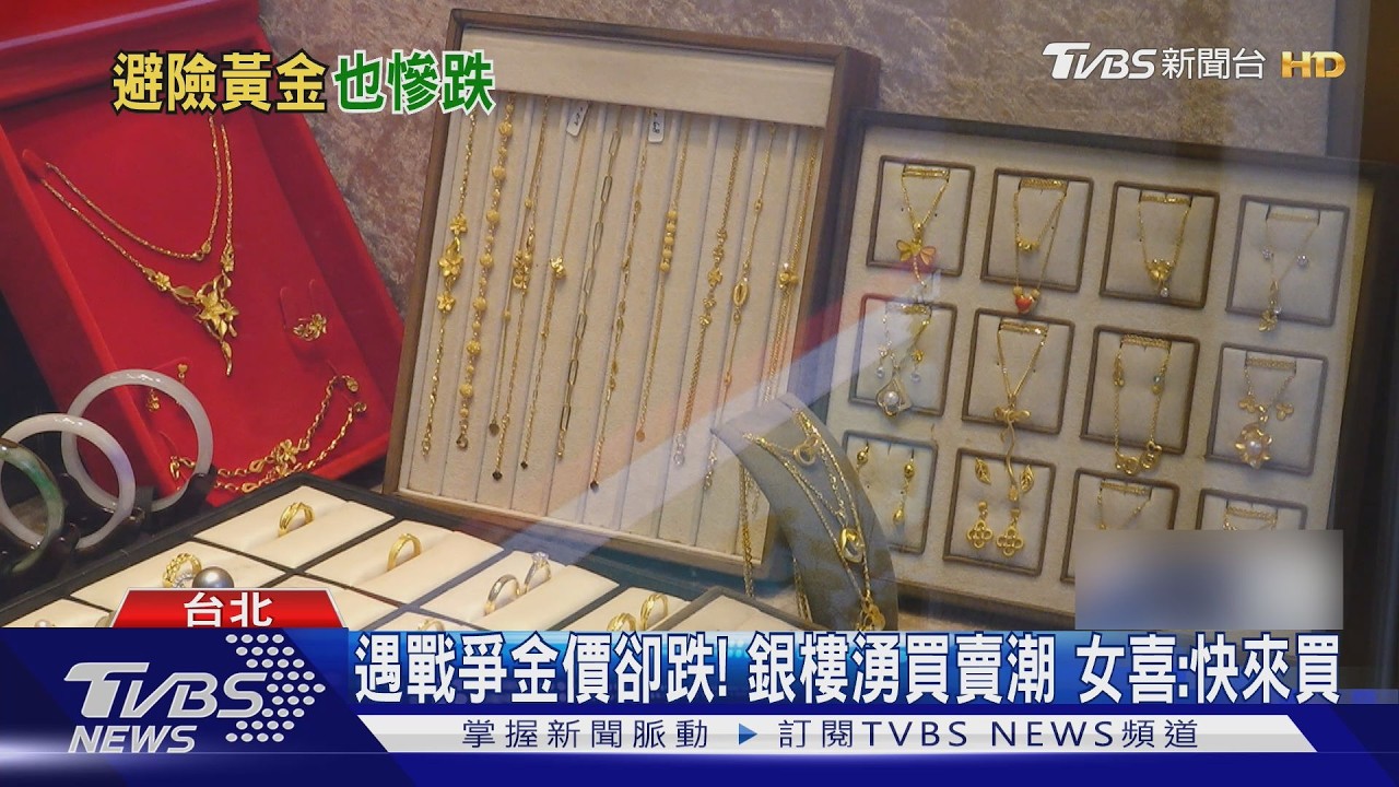 黃金避險不靈?美元升值.油價漲 金價跳水一度觸5050美元｜TVBS新聞 @TVBSNEWS02