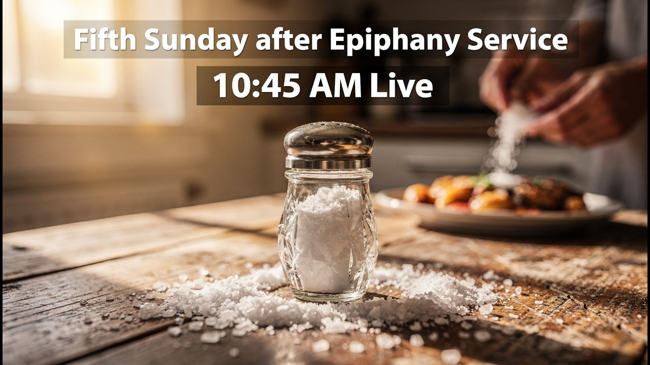 10:45am Holy Communion: Fifth Sunday after Epiphany - February 8, 2026