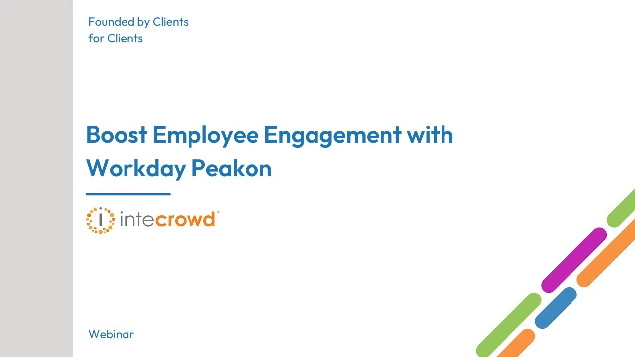 Boost Employee Engagement with Workday Peakon