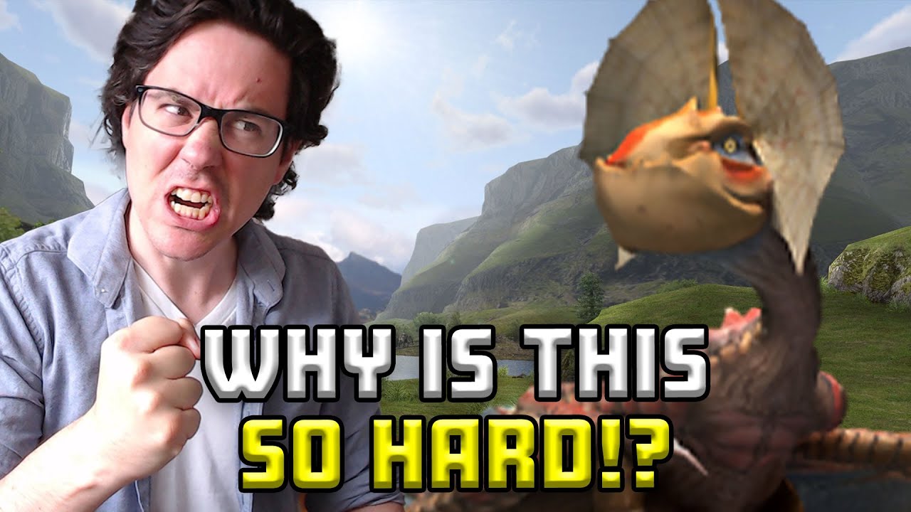 How I struggled against my first  Yian Kut-ku | Monster Hunter 1 Journal 2