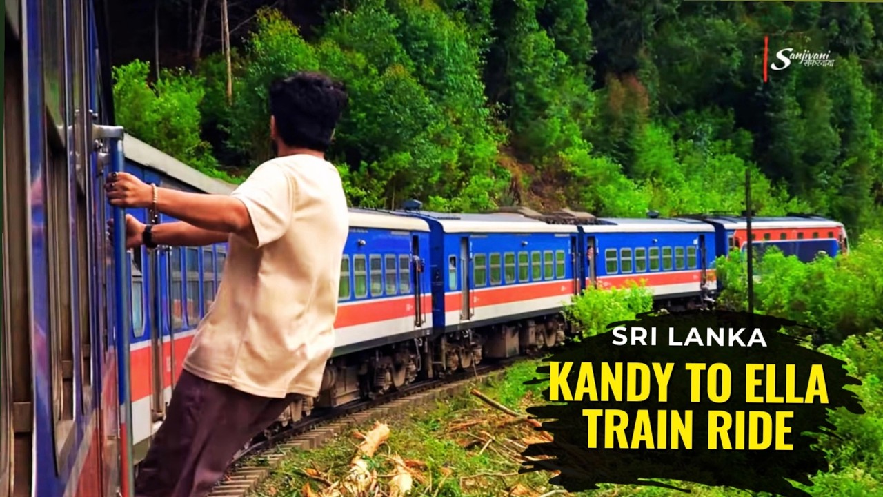 Kandy to Ella Train Ride | World's Most Epic Train Journey | Ep 3 | Sri Lanka | Ella Odyssey