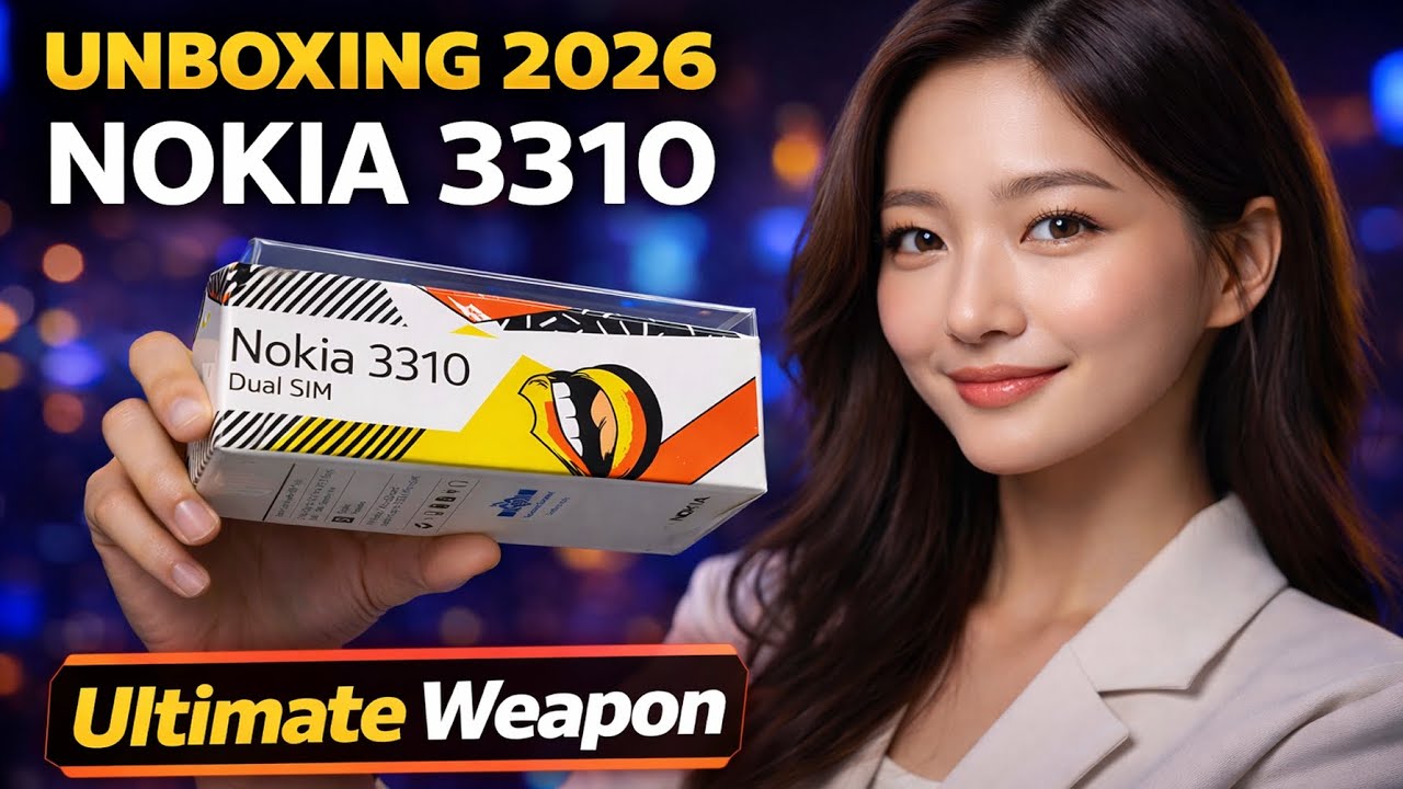 Nokia 3310 Unboxing 2026 - Nokia Ultimate Weapon!📱☠️🔥