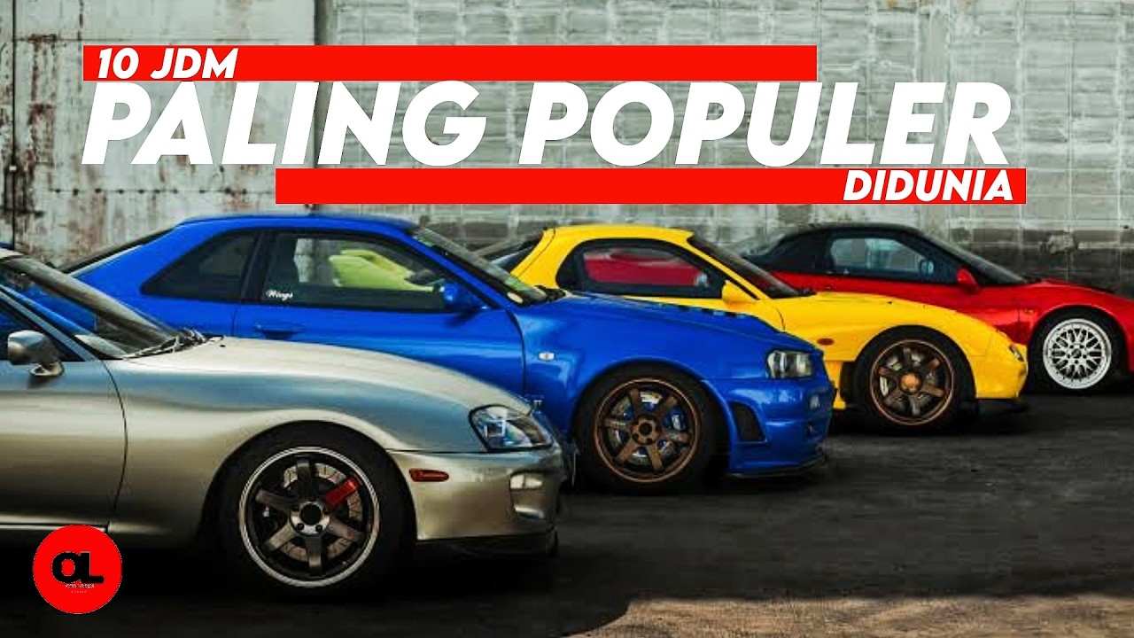 10 mobil JDM paling populer didunia