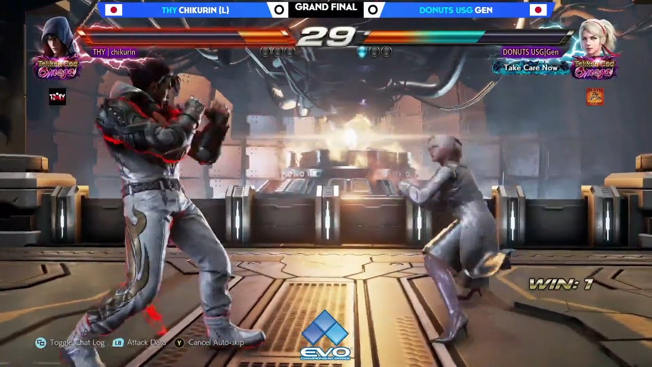 Tekken 7: THY Chikurin vs DONUTS USG Gen - Grand Finals - EVO 2021 Online Asia East