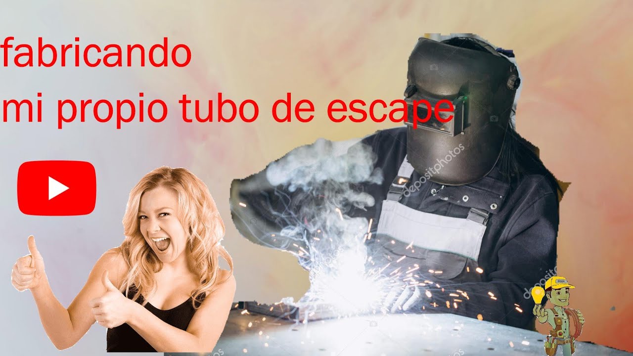 Como hacer tubo de escape moto....,,Daelim 125