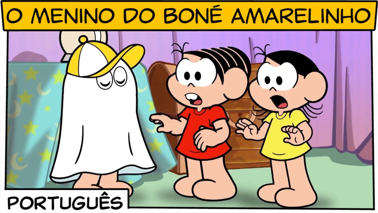 O menino do boné amarelinho | Turma da Mônica