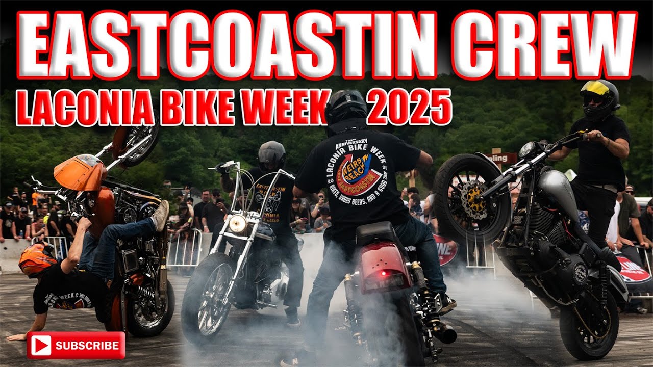 EastCoastin’ Takes Over Laconia Bike Week 2025 | Harleys, Hillclimbs & Jet Skis!