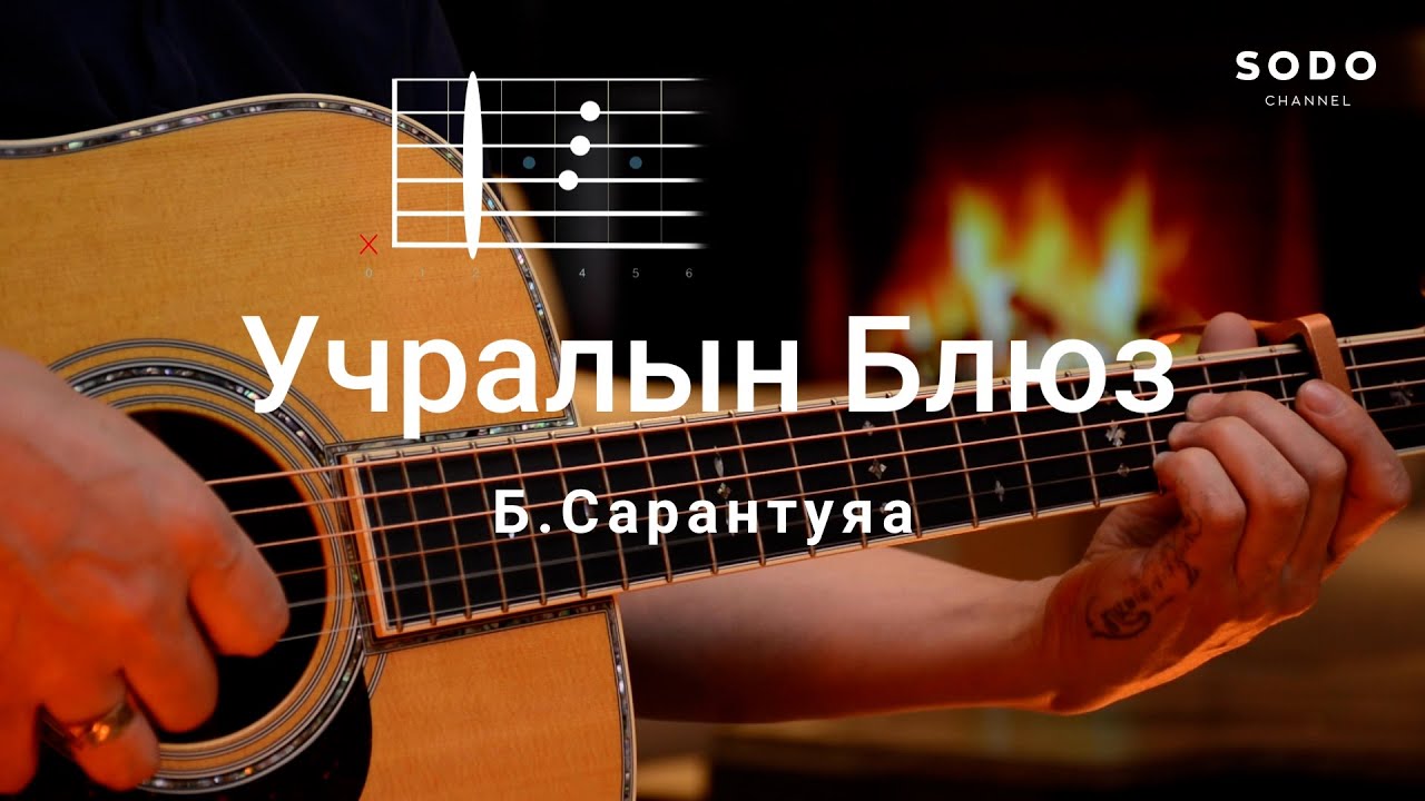 Сарантуяа - Учралын блюз / Караоке - Гитарын хичээл /