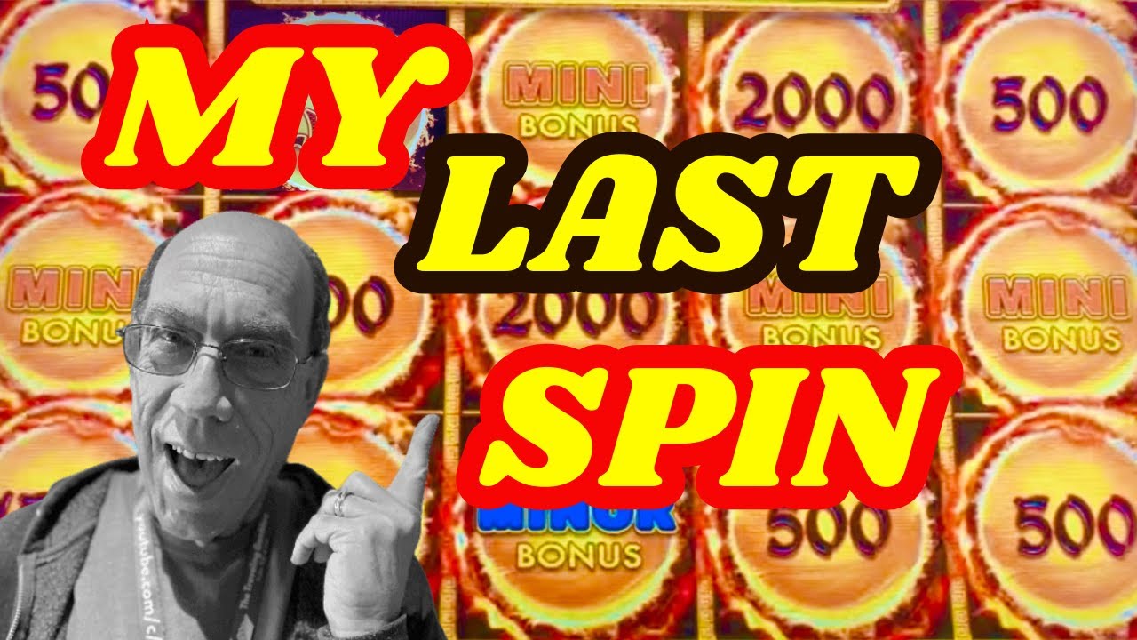 I WAS JUST ABOUT TO END THE SESSION...crazy bonuses on Dragon link slot machine