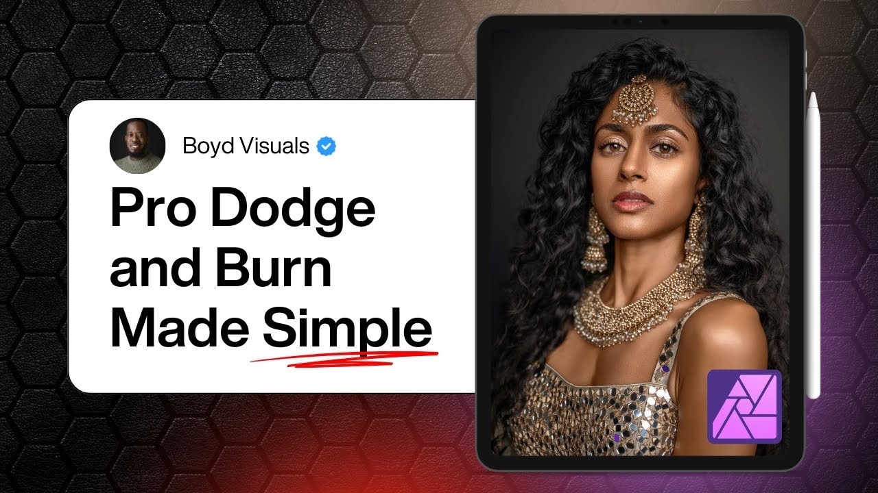 Fix Flat Portraits: The Ultimate Dodge & Burn Guide (Affinity Photo 2)