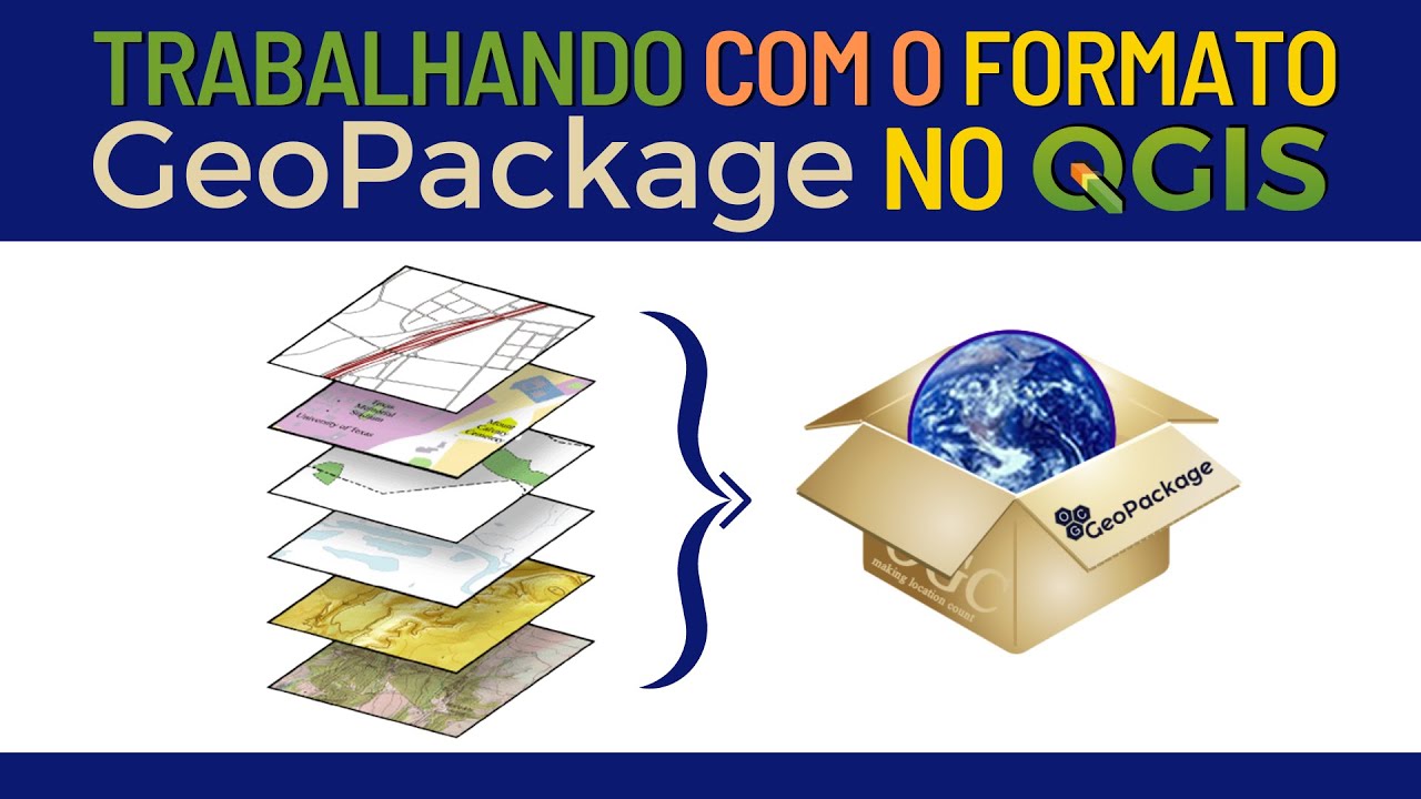 Trabalhando com o formato GeoPackage no QGIS