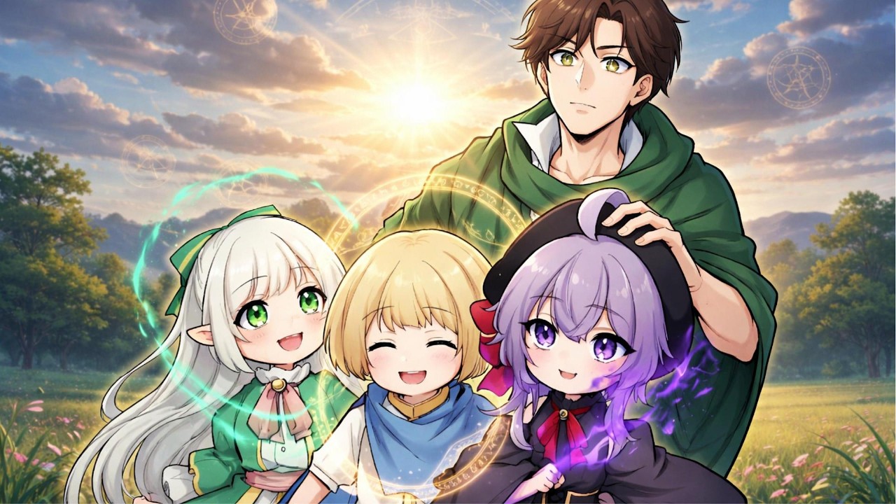 Он усыновил троих брошенных детей… Но их тайны скрыты.