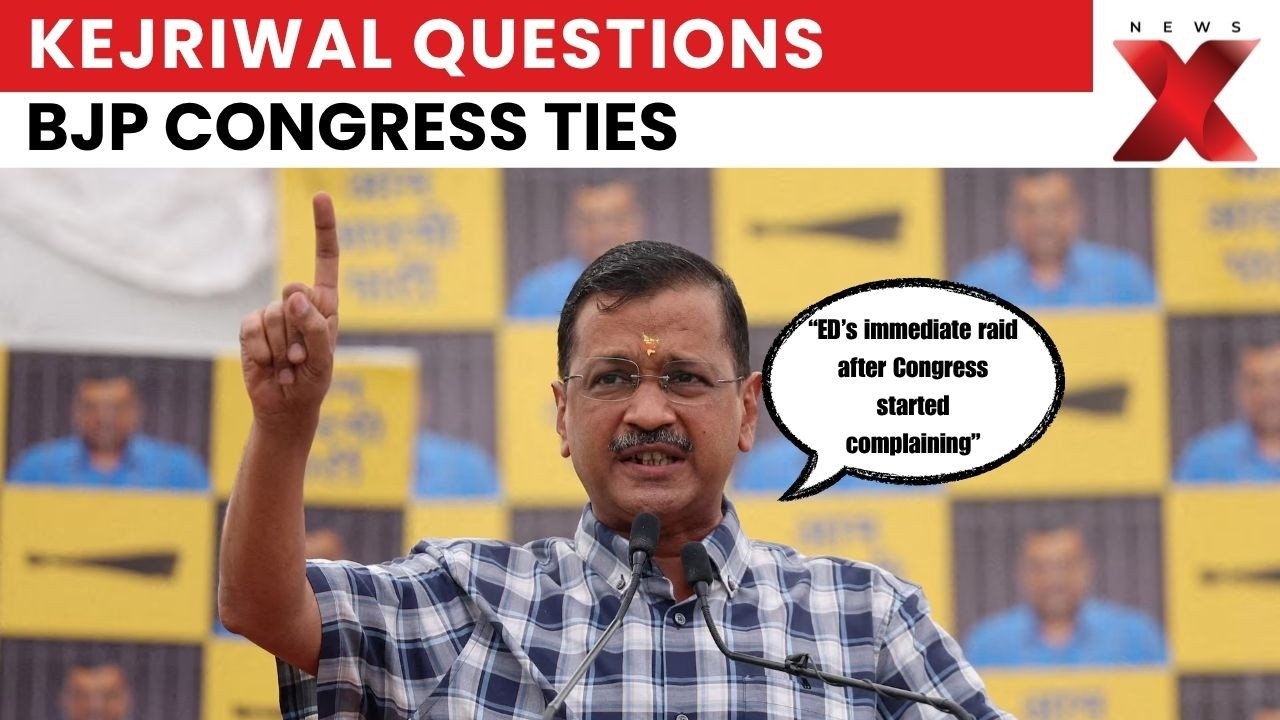 Kejriwal Questions BJP Congress Ties After ED Action In Kerala | NewsX