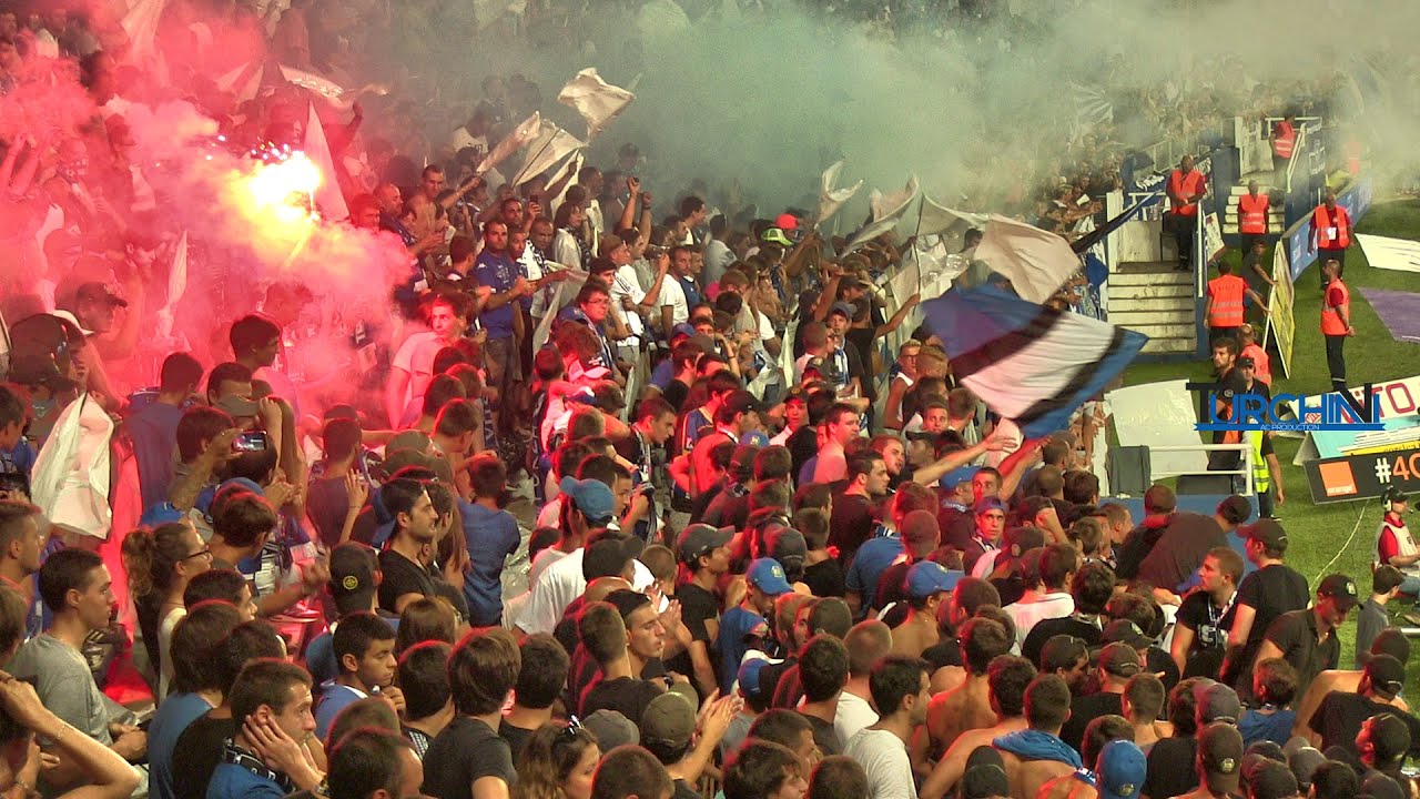 L'amibance du match SC Bastia - O.M | Tribuna Petrignani | 14-15