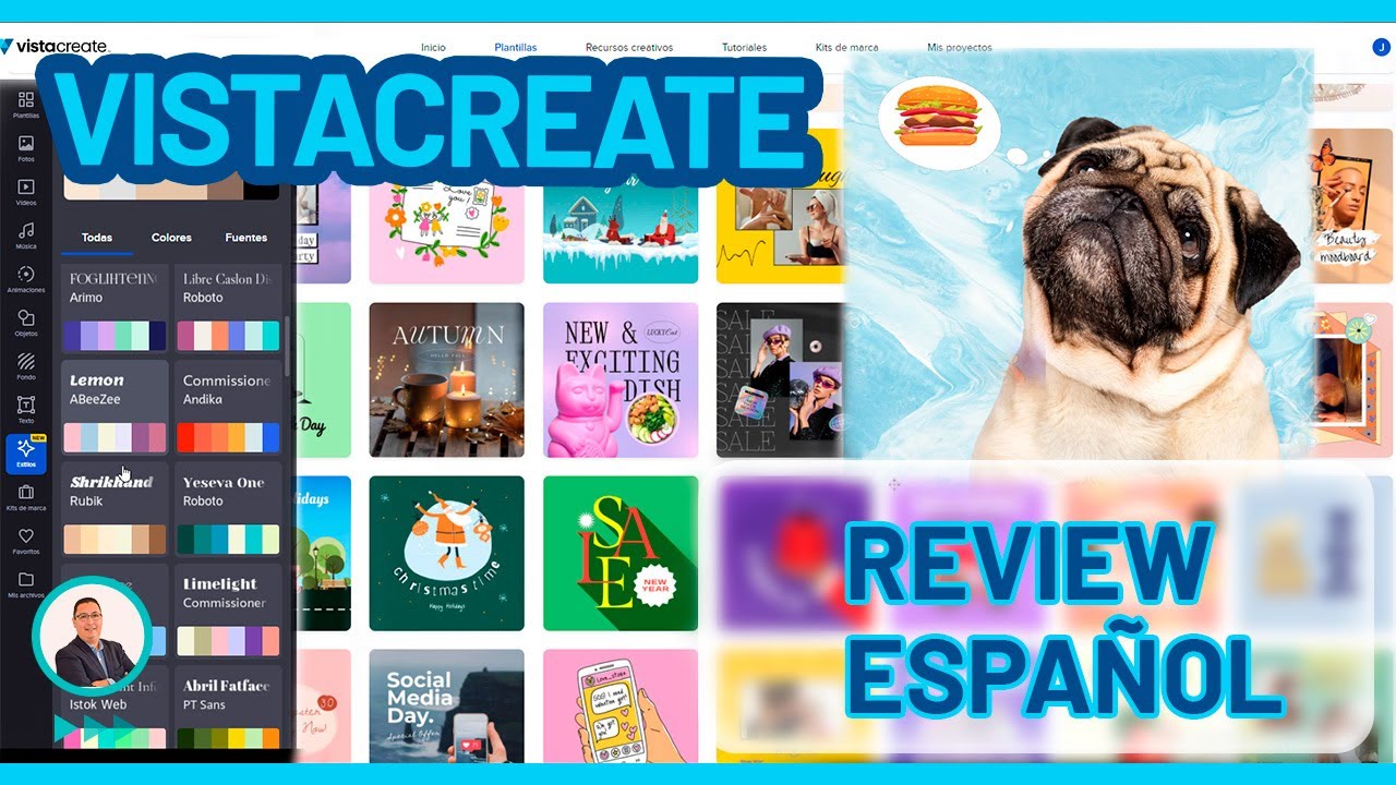 Review de Vista Create en Español