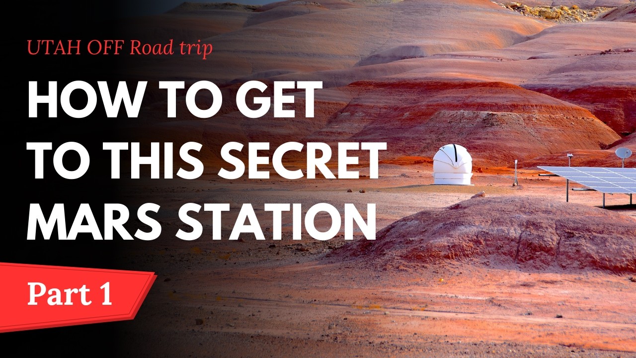 HOW TO GET TO THIS SECRET MARS STATION Off-Road Adventure near Hanksville, in Utah Desert (Part 1)
