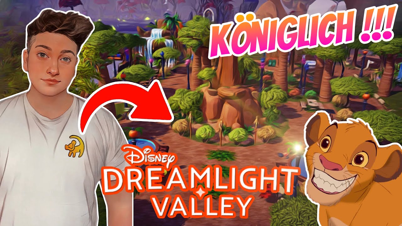 SIMBA HAUS TOUR!!! 😳 SO baust DU die SONNIGE EBENE in Disney Dreamlight Valley | Tipps und Tricks