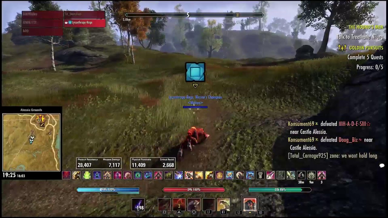ESO - Short Werewolf PvP Stream - Also talking about the upcoming changes