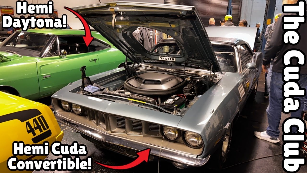 Клуб Cuda | Секретная коллекция Mopar от одного человека #hemicuda