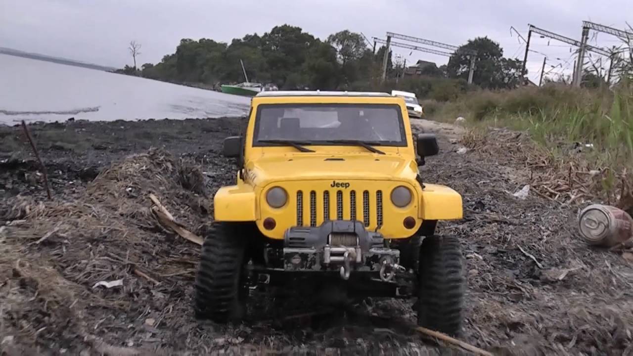 TLC40 и Jeep Wrangler  на побережье
