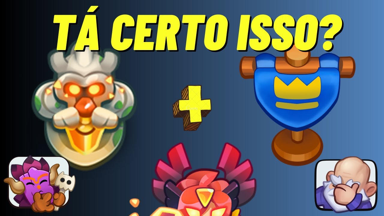 Rush Royale - Estátua + Estandarte l Gameplay português PT-BR