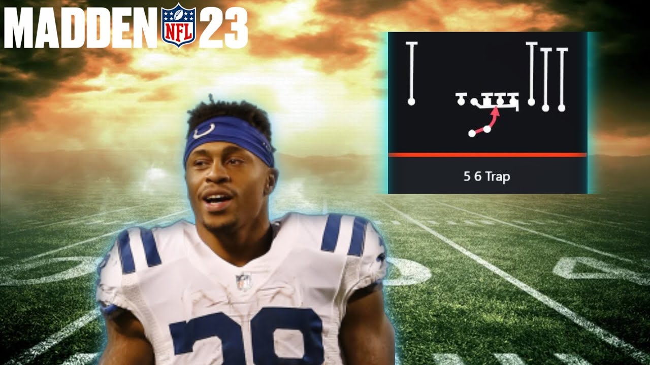MADDEN 23 BEST RUN PLAYS TO DOMINATE THE RUN GAME PART 1 - 🔥56 TRAP🔥