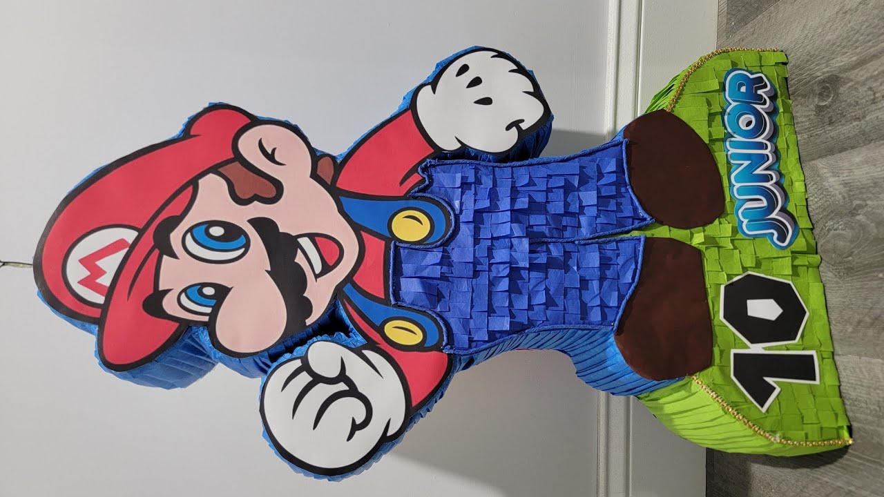 Decoraciones y piñatas rivera está en vivo acompañenme a hacer una piñata de mario bross