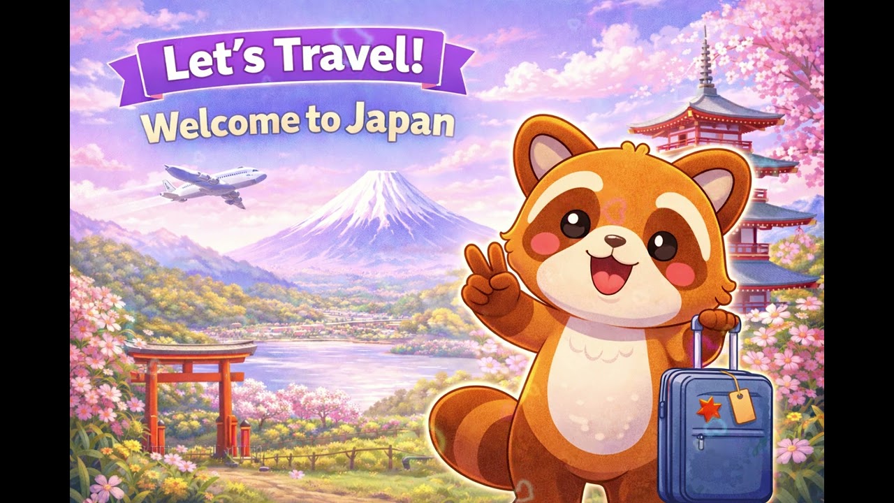 Let’s Travel! Welcome to Japan 🌍 | Japanese Song for Kids (Ages 3–5)