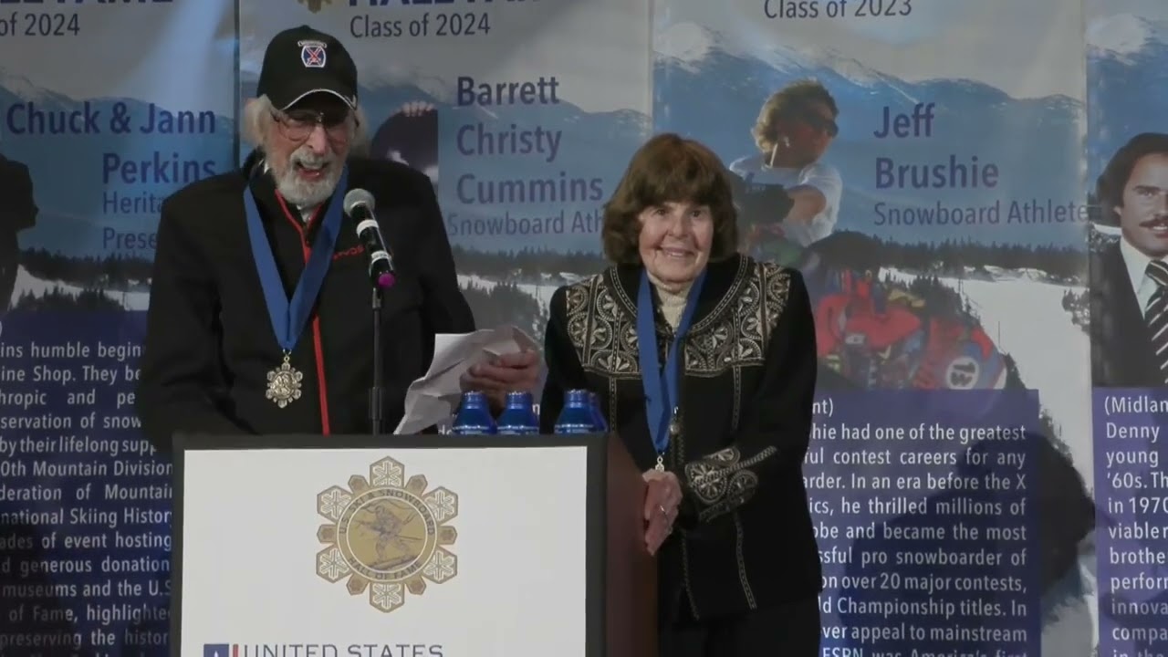 Class of 2024 - Chuck & Jann Perkins Acceptance Speech & Tribute Video