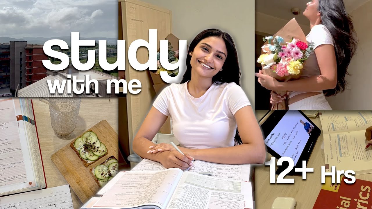 MBBS Exam Prep | Study With Me | 12+ Hours | Kushmandvi Sharma