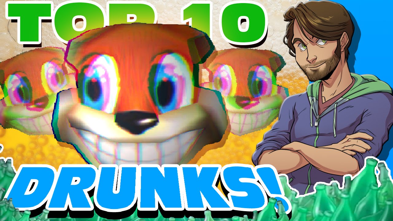 Top 10 DRUNKS in Video Games! - SpaceHamster