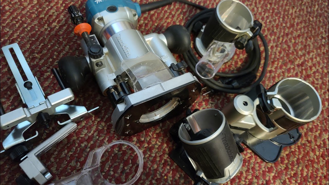 Makita Compact Trim Router Master Set Review