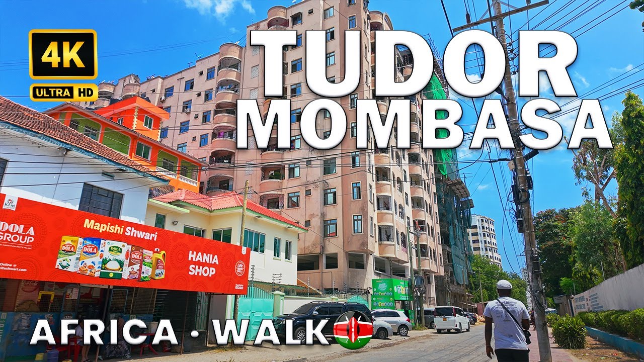 Tudor, Kiziwi Walk 🇰🇪 | Peaceful 4K Street Walk with Real Kenyan Vibes | Walking Tour