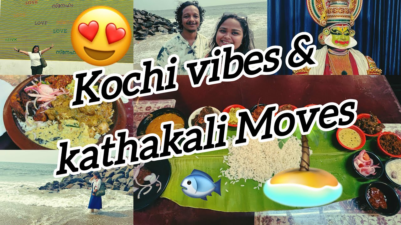 Kochi vibes & kathakali Moves 😍 #kathakalimakeup #kathakaliartist #kerala #india #vlog #travel 