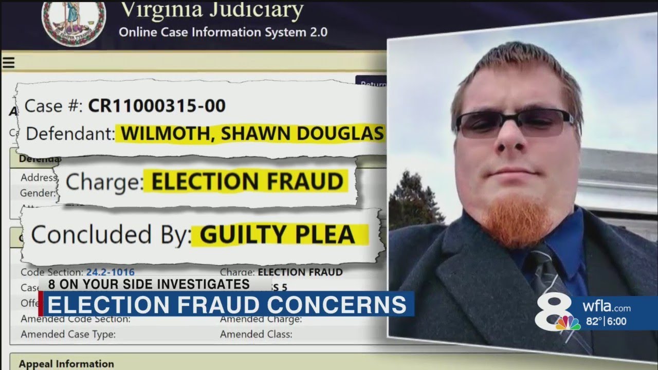 He broke the law gathering voter signatures in VA, now he's doing the same work in FL -- and it's le
