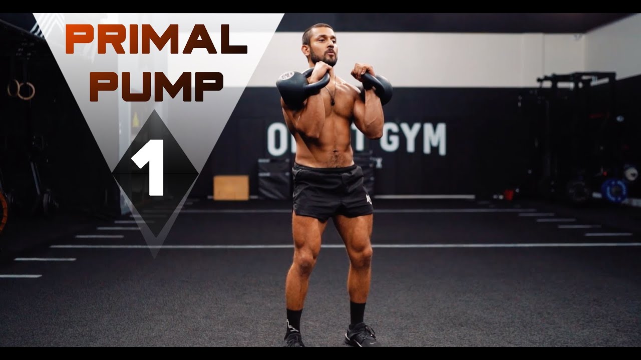 Primal Pump #1 Barbell and Kettlebell Workout | Eric Leija