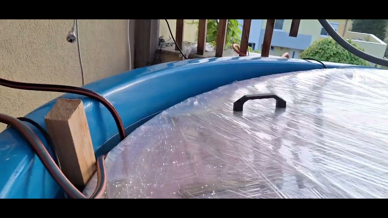 Jacuzzi Badefass mit Gasdurchlauferhitzer
