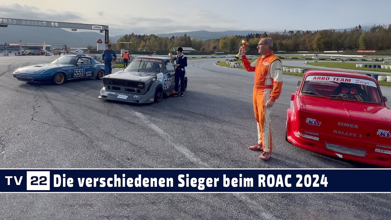MOTOR TV22: Die Starts der verschiedenen Kategorien beim Race of Austrian Champions 2024