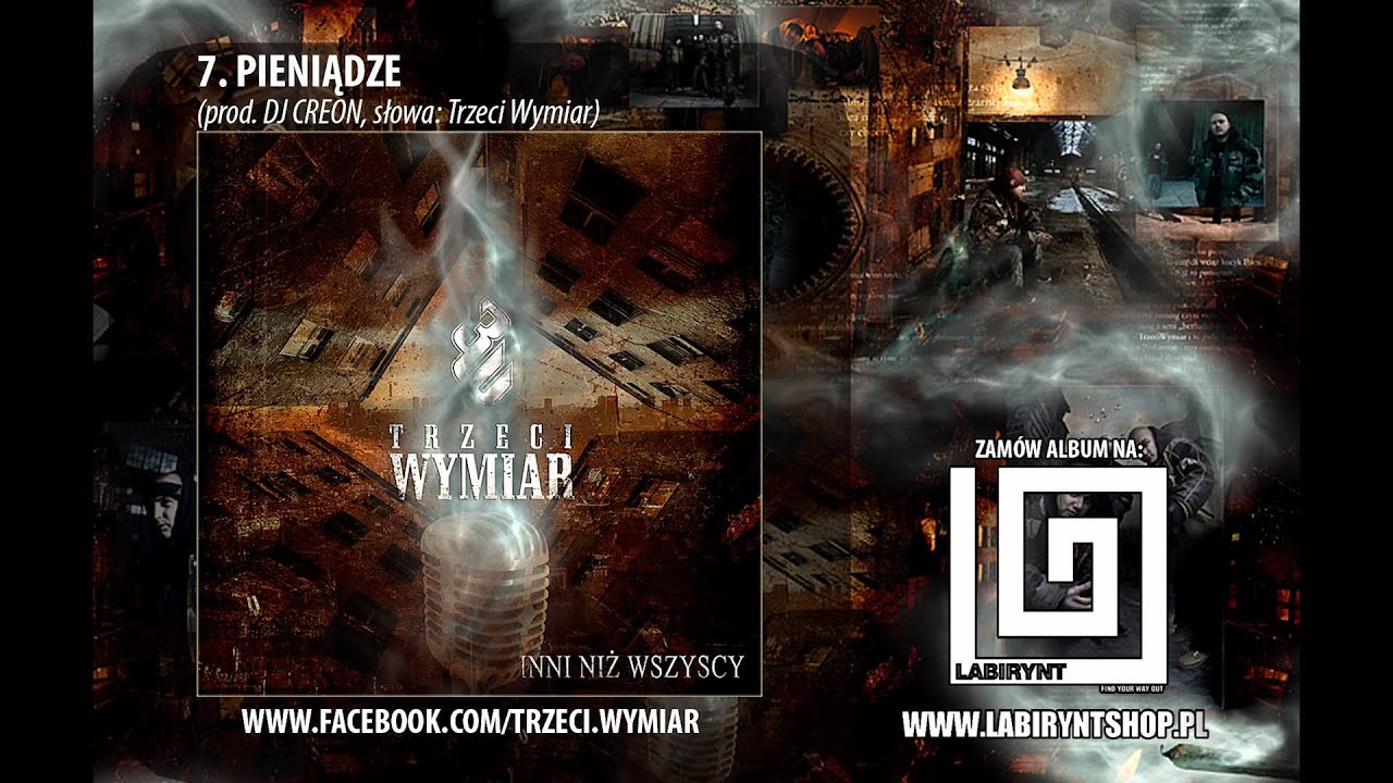 7. Trzeci Wymiar - Pieniądze (prod. DJ CREON) INNI NIŻ WSZYSCY